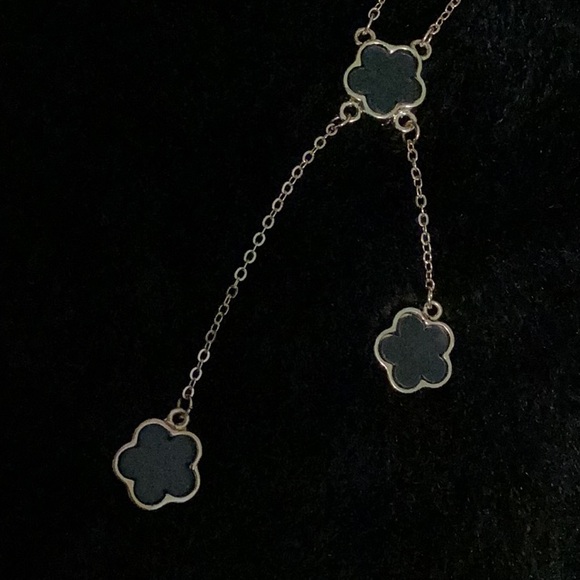 BLACK CLOVER NECKLACE - Picture 2 of 2